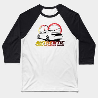 Authentic Auto Color Logo Front Baseball T-Shirt